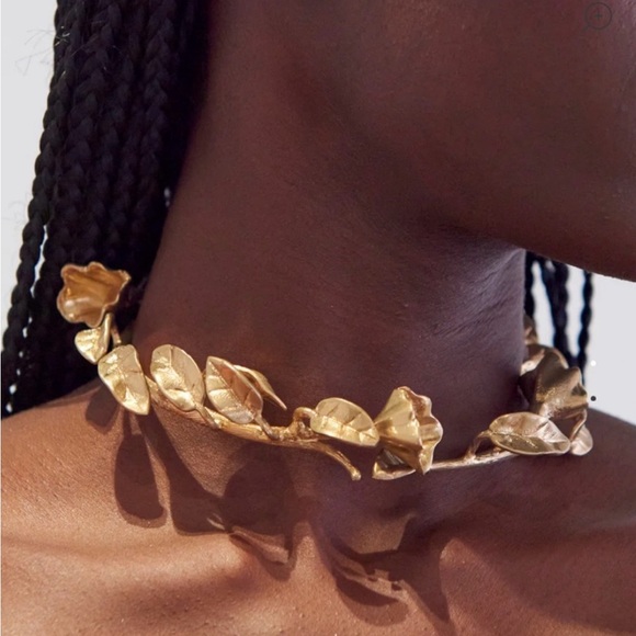 Fana gold choker - Picture 6 of 6